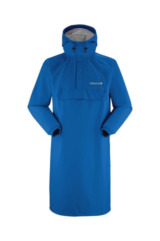 Lang Jasje met Capuchon Niagara Pertex - Marineblauw