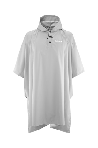 Poncho met Regencapuchon Climaway - Grijs