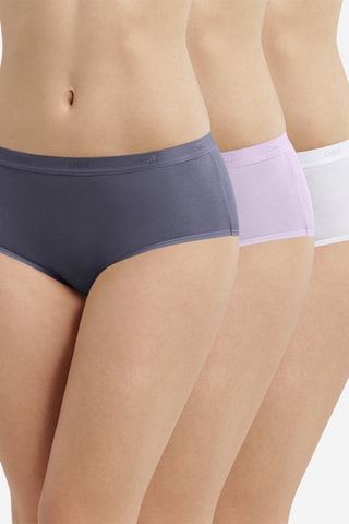3 Hipsters Les Pockets EcoDIM - Lila, wit en blauw