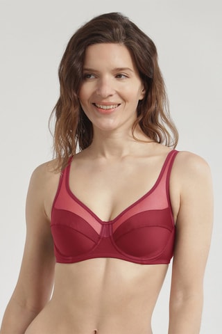 Soutien-gorge Generous - Rouge coquelicot - Dim