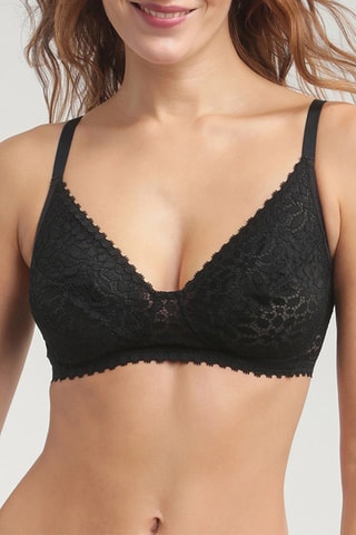 Soutien-gorge ampliforme Daily Dentelle - Noir  - Dim