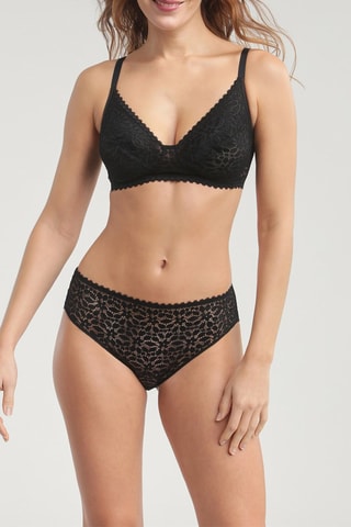 Soutien-gorge ampliforme Daily Dentelle - Noir  - Dim