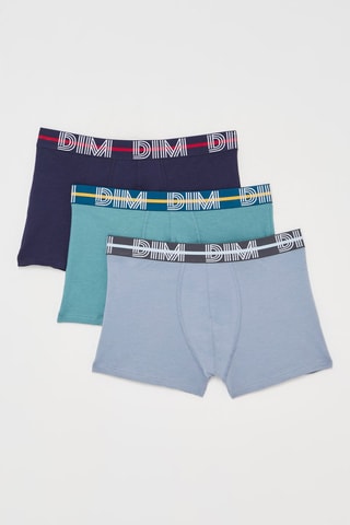 3 boxers Dim Powerful - Bleu marine - Dim