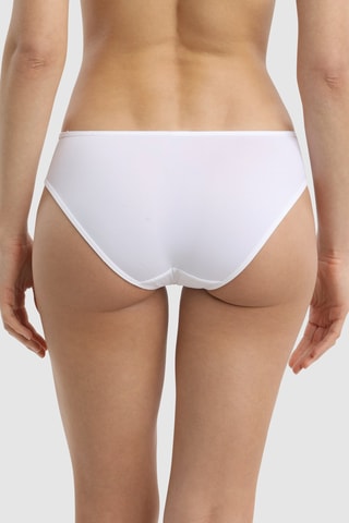 Slip Generous Broderie Wit -  