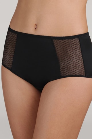 Culotte taille haute EcoDIM Ventre plat - Noir - Dim
