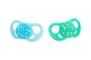 2 Silicone Spenen zonder BPA, BPS en BPF - Van 0 t/m 6 Maanden