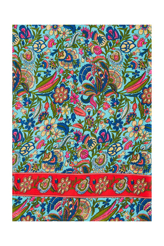 Foulard - Bleu et vert
