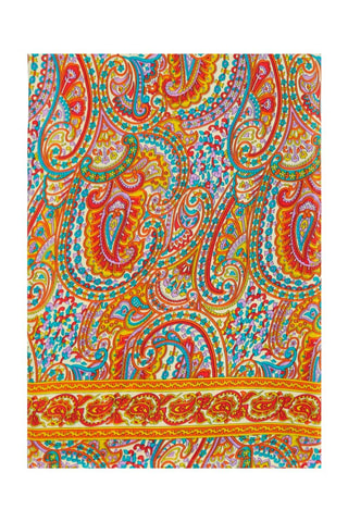 Foulard - Jaune, rouge et bleu