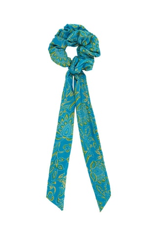 Chouchou 2-en-1 - Turquoise et jaune