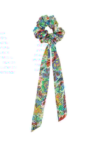 Chouchou 2-en-1 - Vert, bleu, jaune et rouge