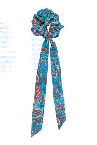 Chouchou - Bleu et turquoise