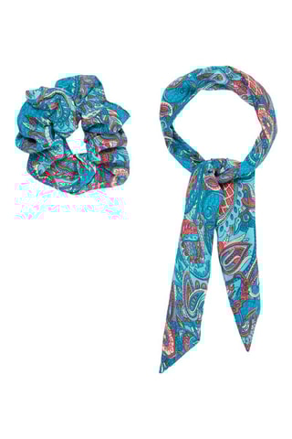 Chouchou - Bleu et turquoise