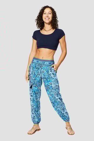 Pantalon - Bleu et bleu marine 