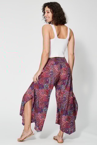 Pantalon palazzo - Rouge