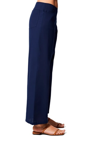 Pantalon flare Bleu marine