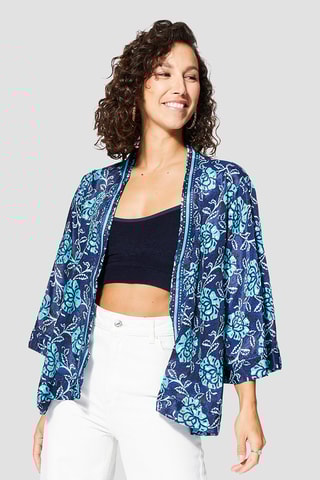 Kimono - 
Bleu
