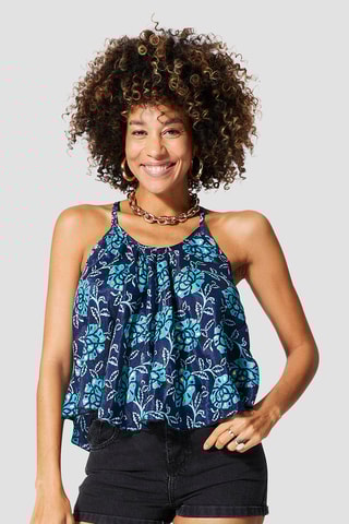Top - Bleu
