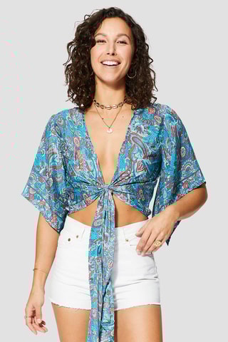 Top - Bleu