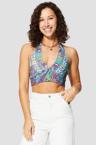 Top - Bleu