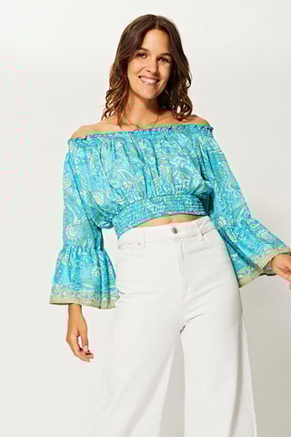 Crop top - Turquoise