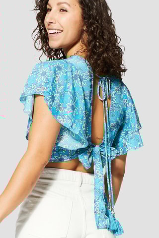 Crop top - Turquoise