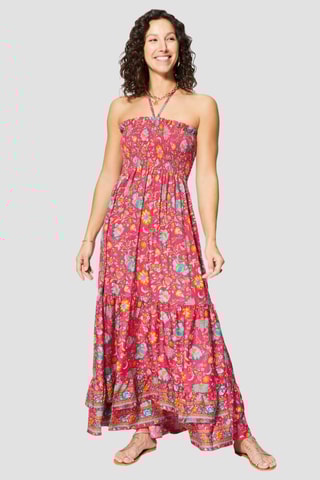 Robe longue - Rouge