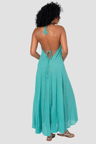 Robe longue - Turquoise