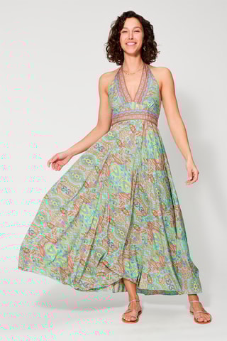 Robe longue - Multicolore