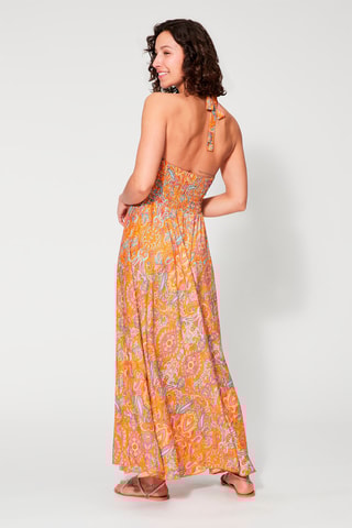 Robe longue - Orange