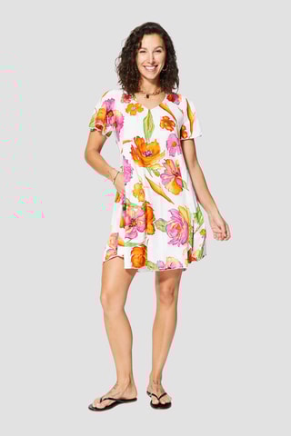 Robe courte - Blanc