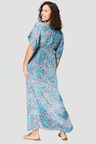 Robe longue - Turquoise