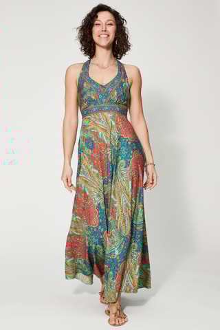 Robe longue - Vert