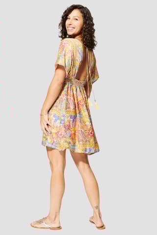 Robe droite - Orange