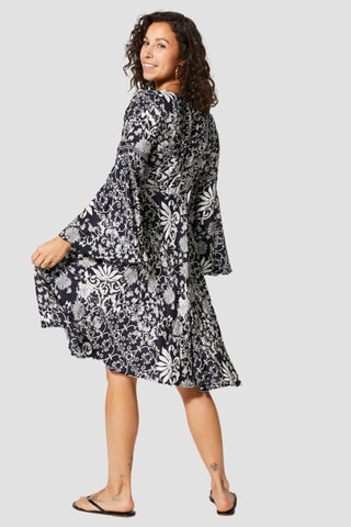 Robe patineuse - Noir et blanc