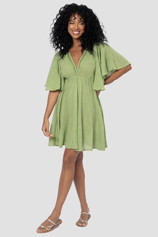 Robe courte - Vert