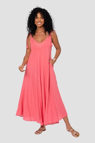 Robe longue - Rose