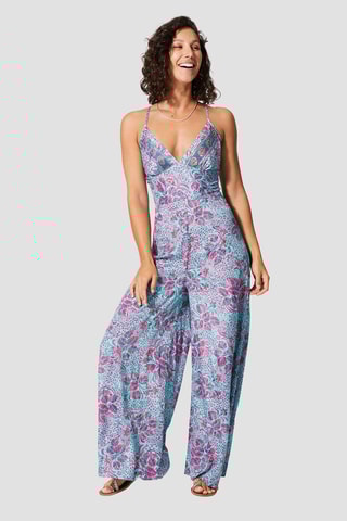 Combinaison 
Turquoise et rose