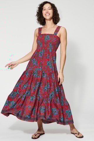 Robe longue - Rouge