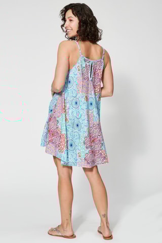 Robe courte - Bleu