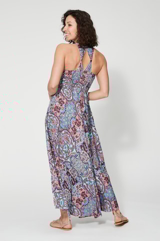 Robe longue - Bleu