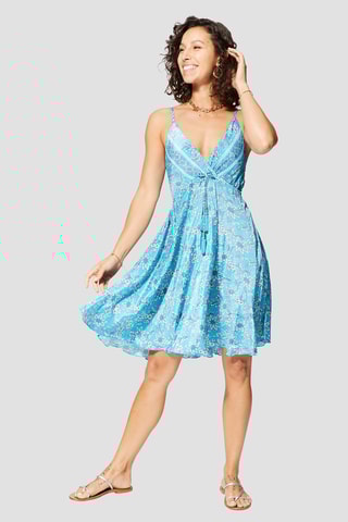 Robe de plage - Bleu