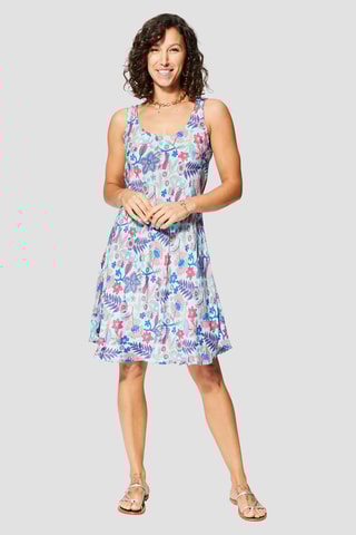Robe patineuse - Bleu