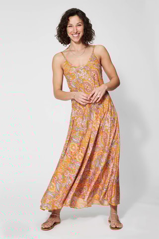 Robe longue - Orange