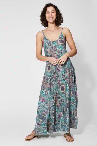 Robe longue - Vert