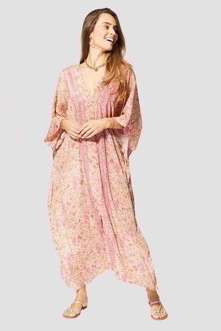 Caftan - Beige et gris 