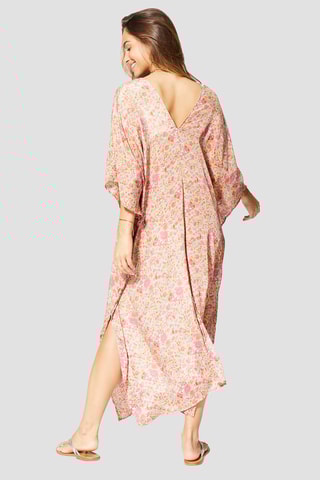 Caftan - Beige et gris 