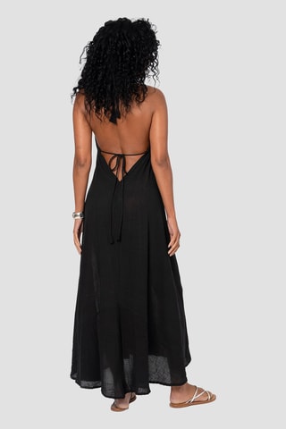 Robe longue - 
Vert
