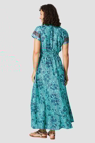 Robe longue - 
Bleu