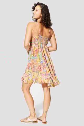 Robe patineuse - Jaune