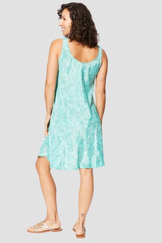 Robe trapèze - Turquoise